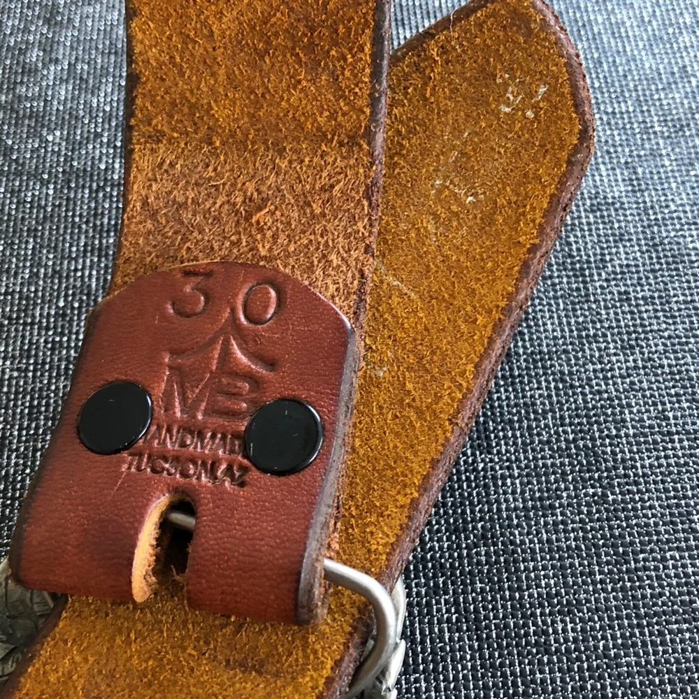 Vintage EJC 95 Eagle Buckle with Leather belt 30